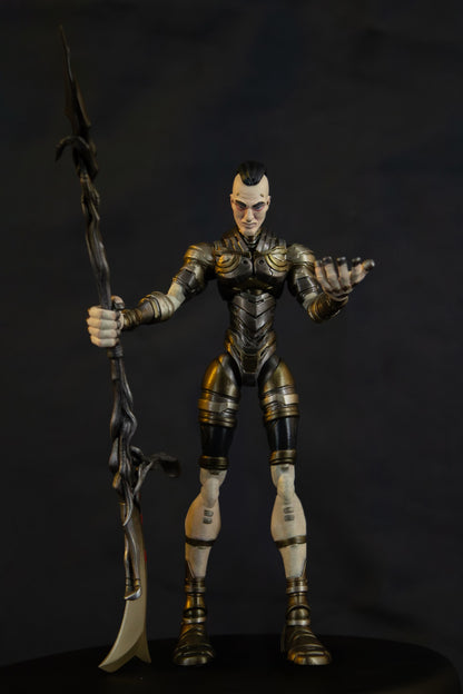 Azra'el 7" action figure — full figure, front, standing with scythe