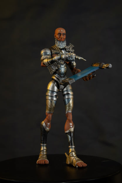 Enoch 7" action figure — full figure, front, centered weapon pose