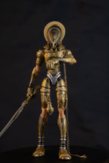 Mikha'el 7" action figure — full figure, helmet on