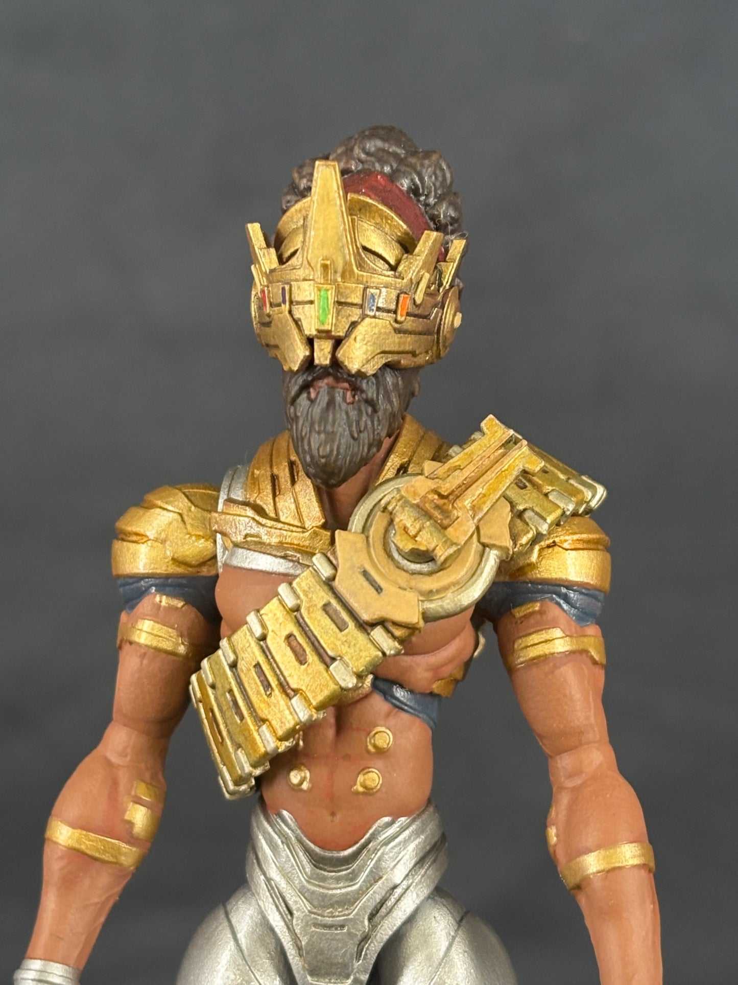 Yeshua 7" action figure — in-hand: bandolier and weapon accessories